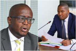 Photo collage of Eric Theuri and Allan Chesang.